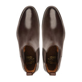 Chester - Men's Dark Brown Calf Leather Chelsea Boot
