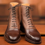 Handmade Goodyear Welt Leather Boots Premium Ankle Boots