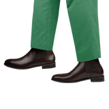 Chester - Men's Dark Brown Calf Leather Chelsea Boot