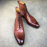 Bespoke Handmade Leather Boots Custom Artisan Craft