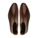 Heren - Men's Dark Brown Calf Leather Chelsea Boot