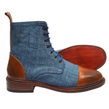 Handmade  Men’s Leather Boots  Premium Tailor-Made Footwear