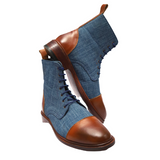 Handmade  Men’s Leather Boots  Premium Tailor-Made Footwear