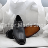 Handmade Black Wholecut Oxford Men’s Formal Leather Shoes