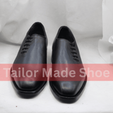 Handmade Black Wholecut Oxford Men’s Formal Leather Shoes