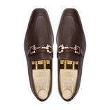 Naperville - Men's Brown Pebble Grain Leather Loafer