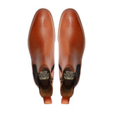 Namey - Men's Tan Calf Leather Chelsea Boot
