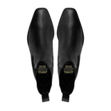 Yonke - Men's Black Calf Leather Chelsea Boot