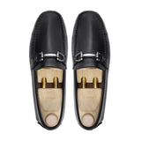 Grover - Men's Black Calf Leather Loafer