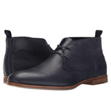 Handmade Black Chukka Boots Leather Ankle Style