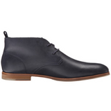 Handmade Black Chukka Boots Leather Ankle Style