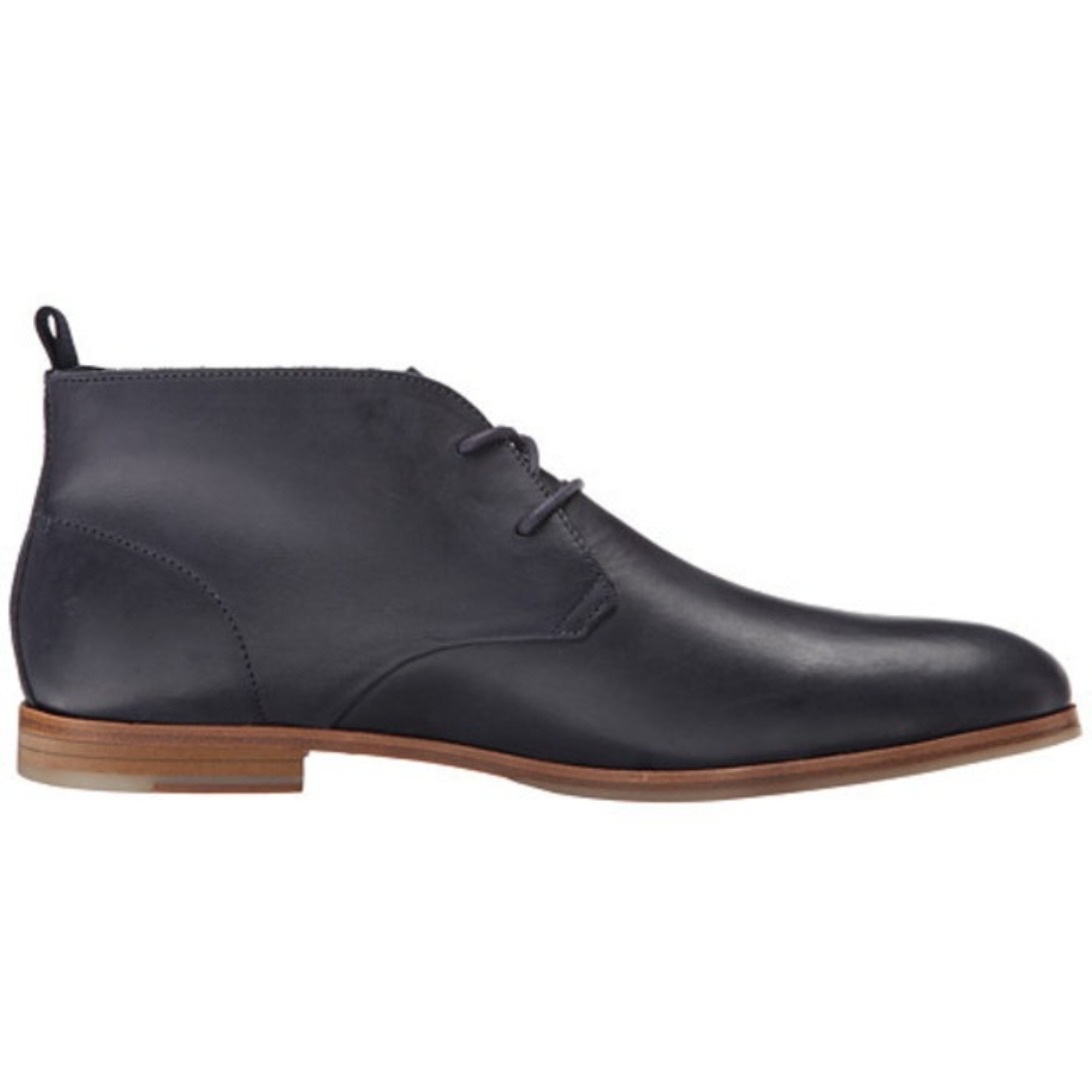 Handmade Black Chukka Boots Leather Ankle Style