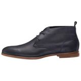 Handmade Black Chukka Boots Leather Ankle Style