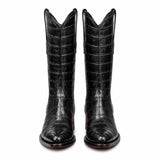 Custom Black Alligator Cowboy Boots Handcrafted Luxury