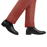 Chester - Men's Black Calf Leather Chelsea Boot